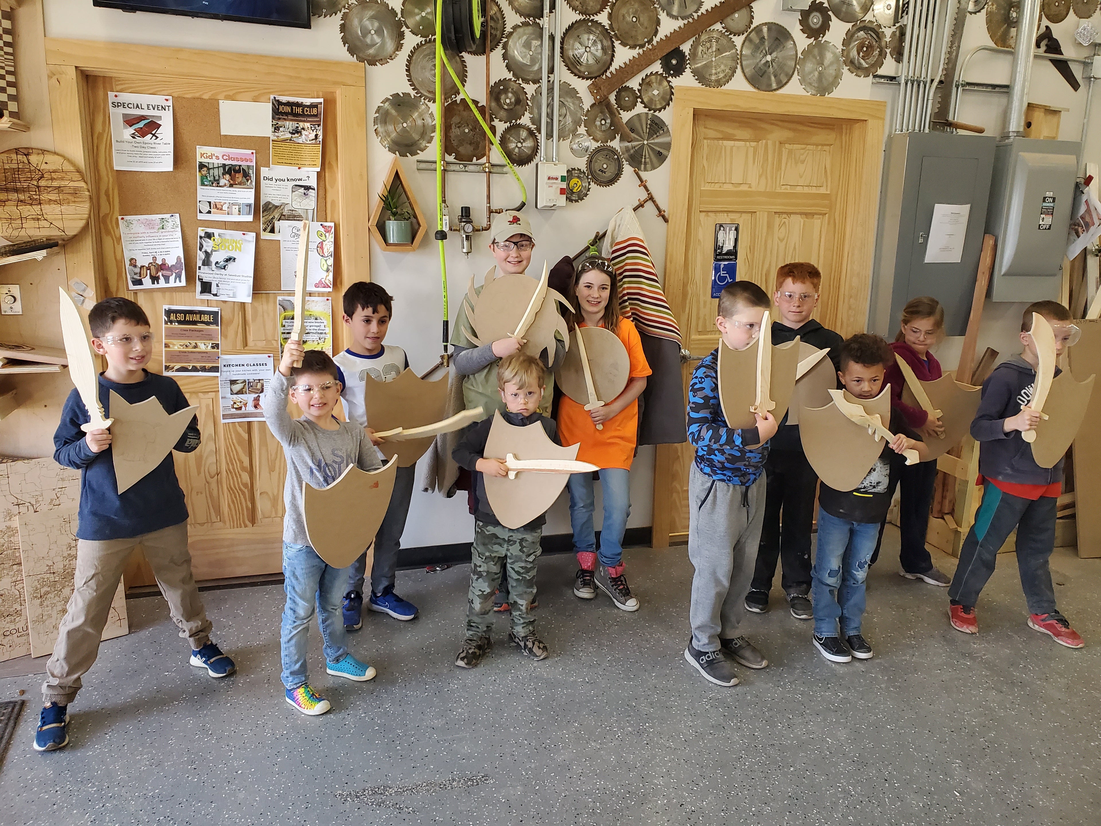 Warrior of the Workshop Kids Summer Camp