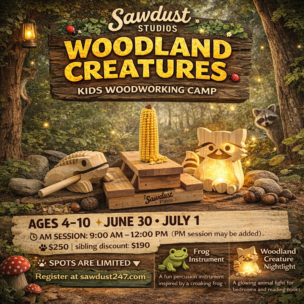 Woodland Creature Kids Summer Camp