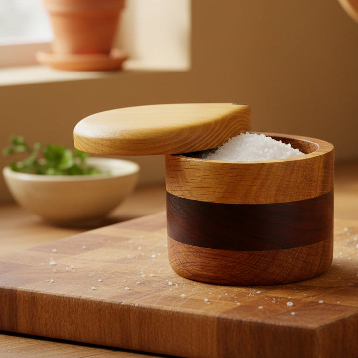 Sawdust Salt/Herb Cellar
