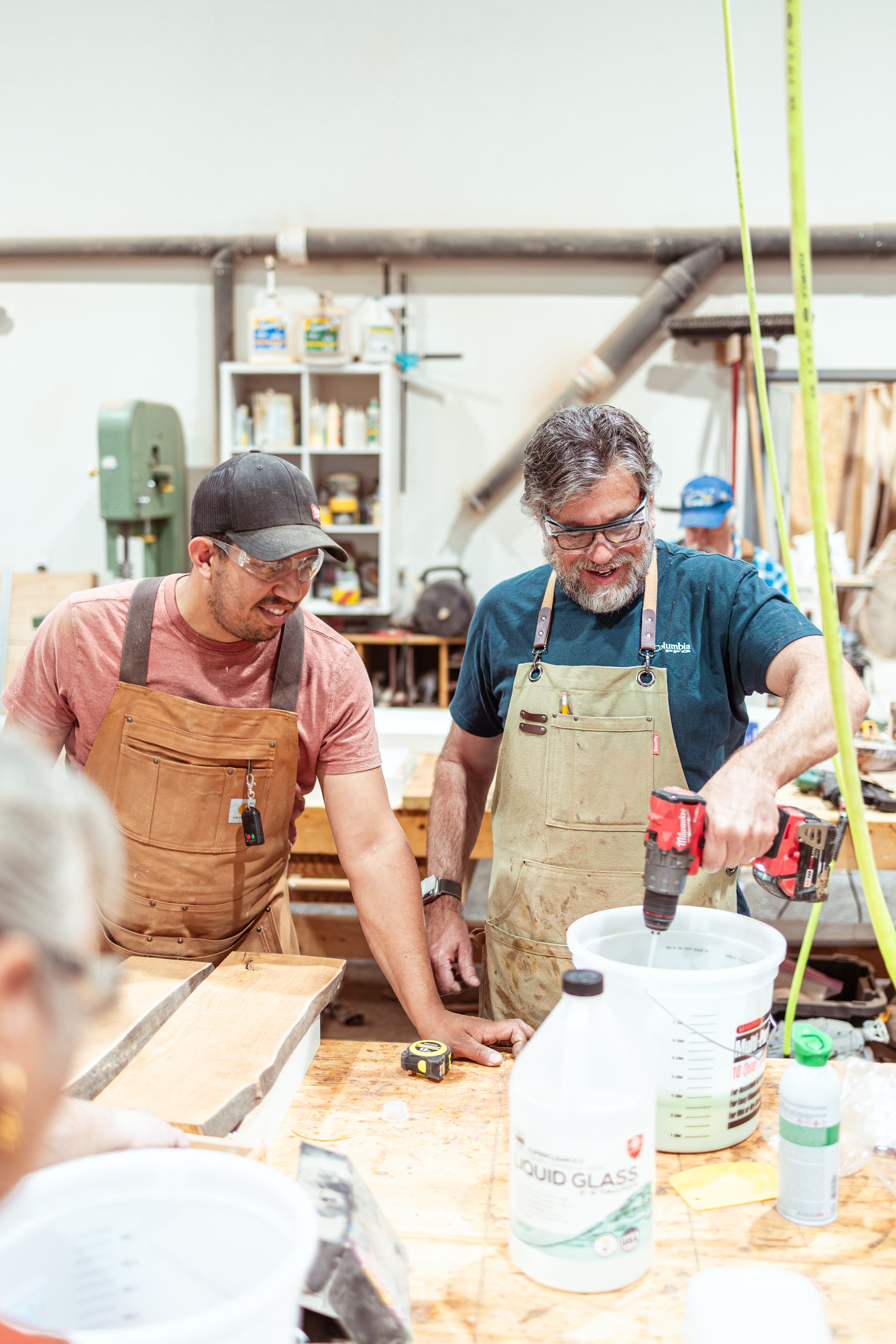 2 Day River Epoxy Table/Serving Tray Workshop