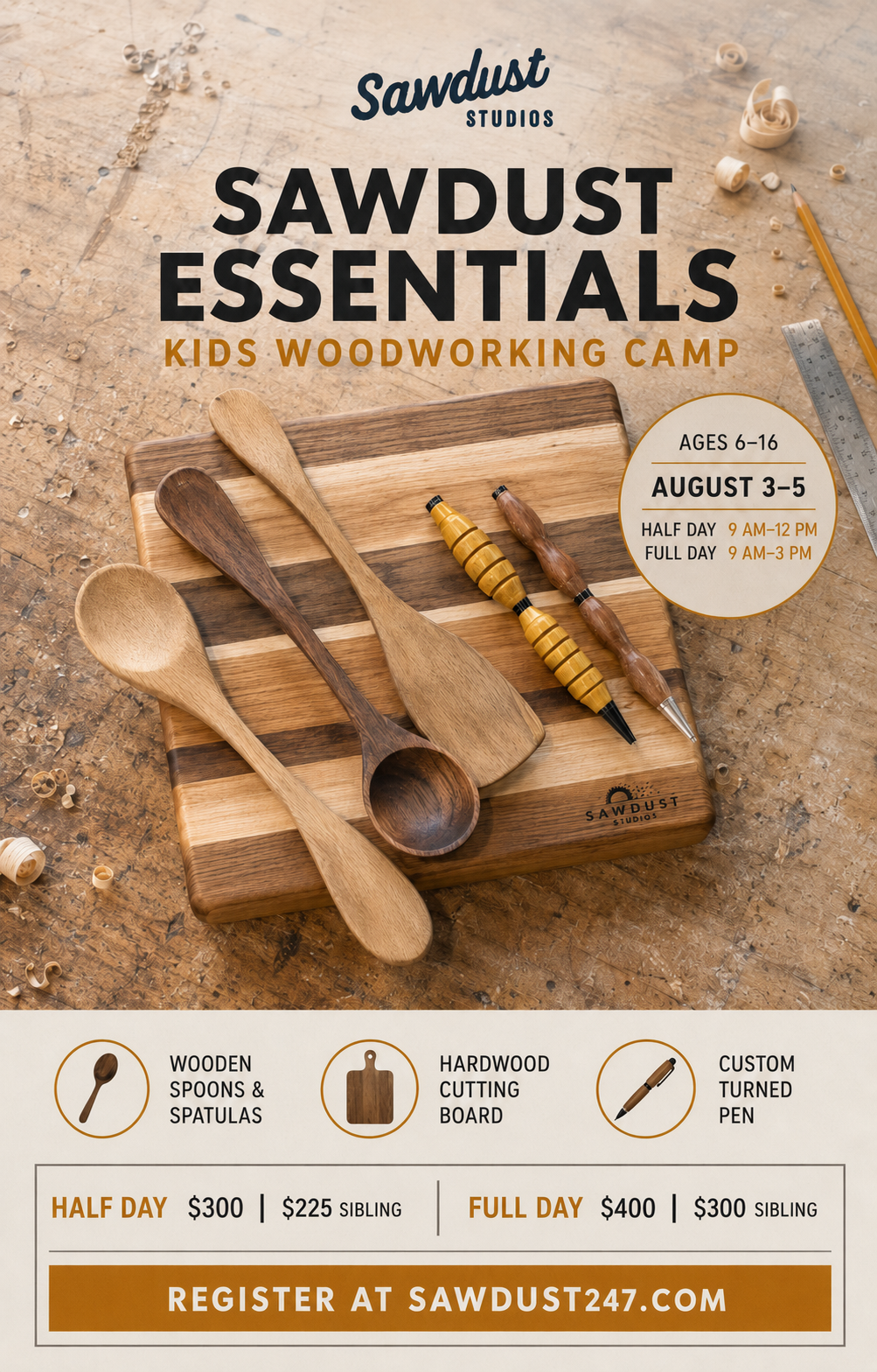 Sawdust Essentials Kids Summer Camp